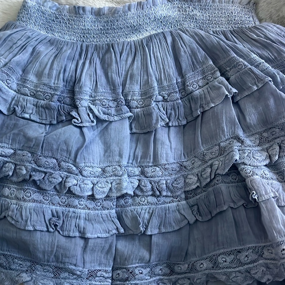 Girls Loveshackfancy skirt